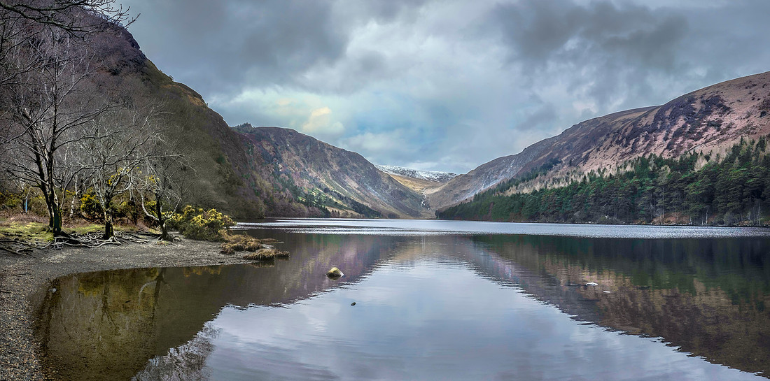 Upper Lake Glendalough Co Wicklow.
