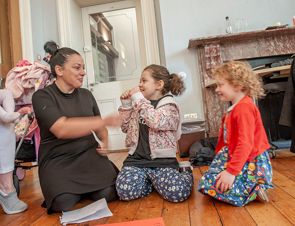 Storytelling at Shaw Room Carlow Library.
