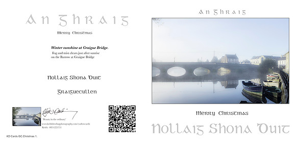 280 x 140 Half Fold Greetings Card