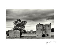Ballyloughin Castle, not too frar from Fenagh.  20x16  OR  10x8