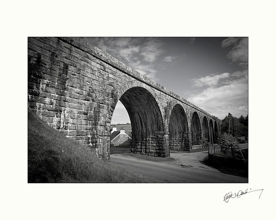 Southern Railway Viaduct at Borris. 20x16 & 10x8