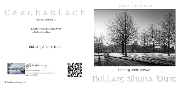 280 x 140 Half Fold Greetings Card