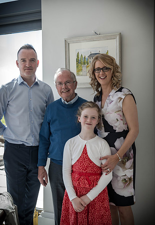 Christening Celebrations for Heidi Byrne, May 2018.
