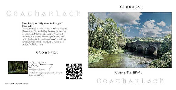 280 x 140 Half Fold Greetings Card