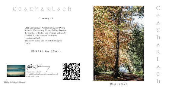 280 x 140 Half Fold Greetings Card
