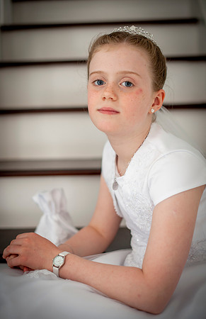 Lily Mays Holy Communion Celebration at Home May 2019.
