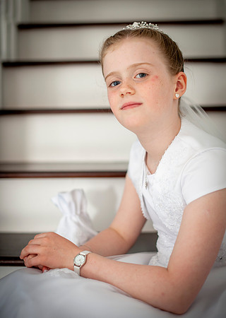 Lily Mays Holy Communion Celebration at Home May 2019.