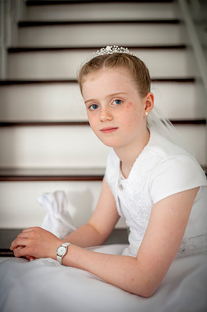 Lily Mays Holy Communion Celebration at Home May 2019.