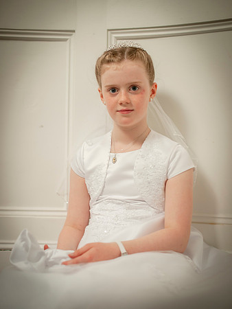 Lily Mays Holy Communion Celebration at Home May 2019.
