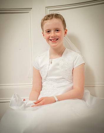 Lily Mays Holy Communion Celebration at Home May 2019.