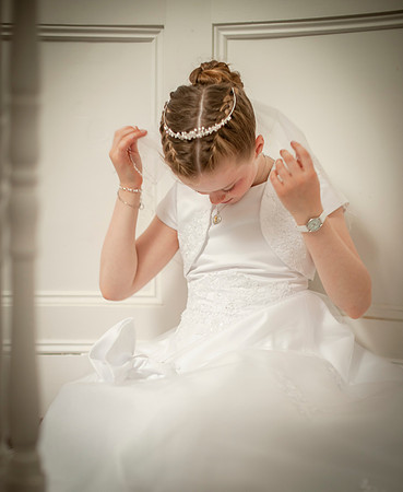 Lily Mays Holy Communion Celebration at Home May 2019.