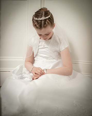 Lily Mays Holy Communion Celebration at Home May 2019.