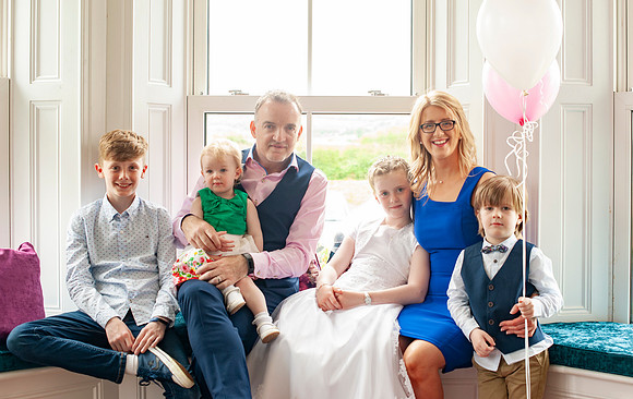 Lily Mays Holy Communion Celebration at Home May 2019.