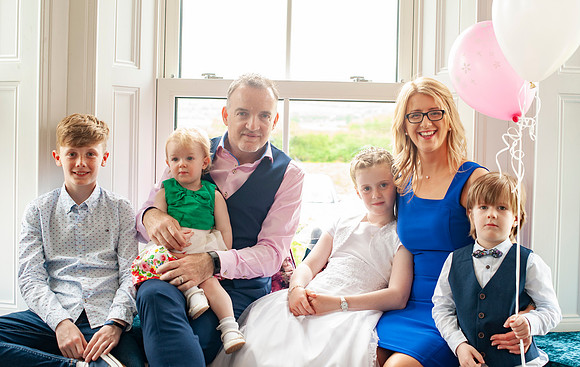 Lily Mays Holy Communion Celebration at Home May 2019.