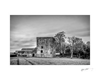Shrule Castle near Carlow. 20x16 OR 10x8.