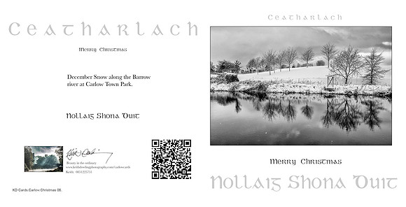 280 x 140 Half Fold Greetings Card