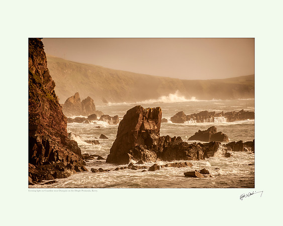 Evenin light near Clogerhead