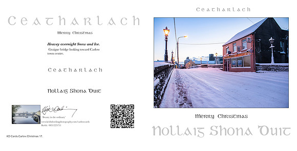 280 x 140 Half Fold Greetings Card