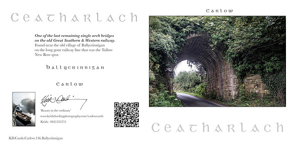 280 x 140 Half Fold Greetings Card