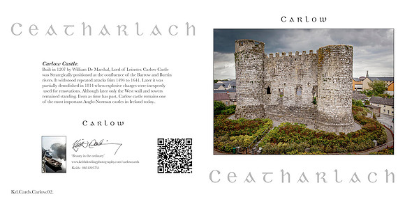 280 x 140 Half Fold Greetings Card