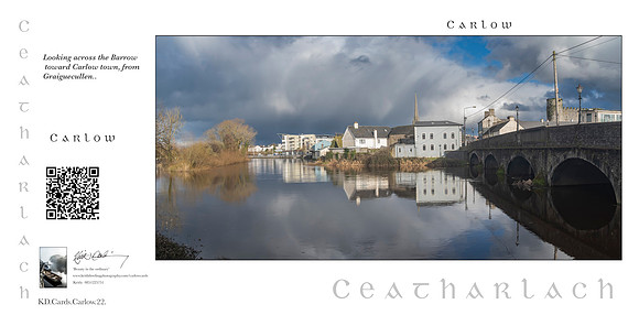 280 x 140 Half Fold Greetings Card