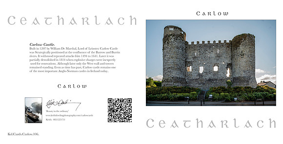 280 x 140 Half Fold Greetings Card